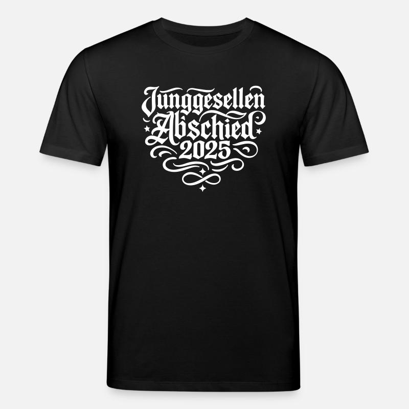Junggesellenabschied 2025 - Stanley/Stella Unisex Bio-T-Shirt CREATOR  - Schwarz