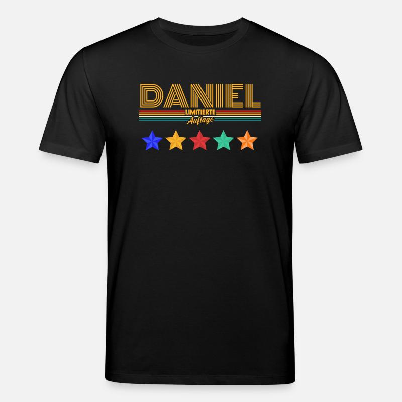 Daniel - T-shirt bio CREATOR Stanley/Stella Unisexe - noir