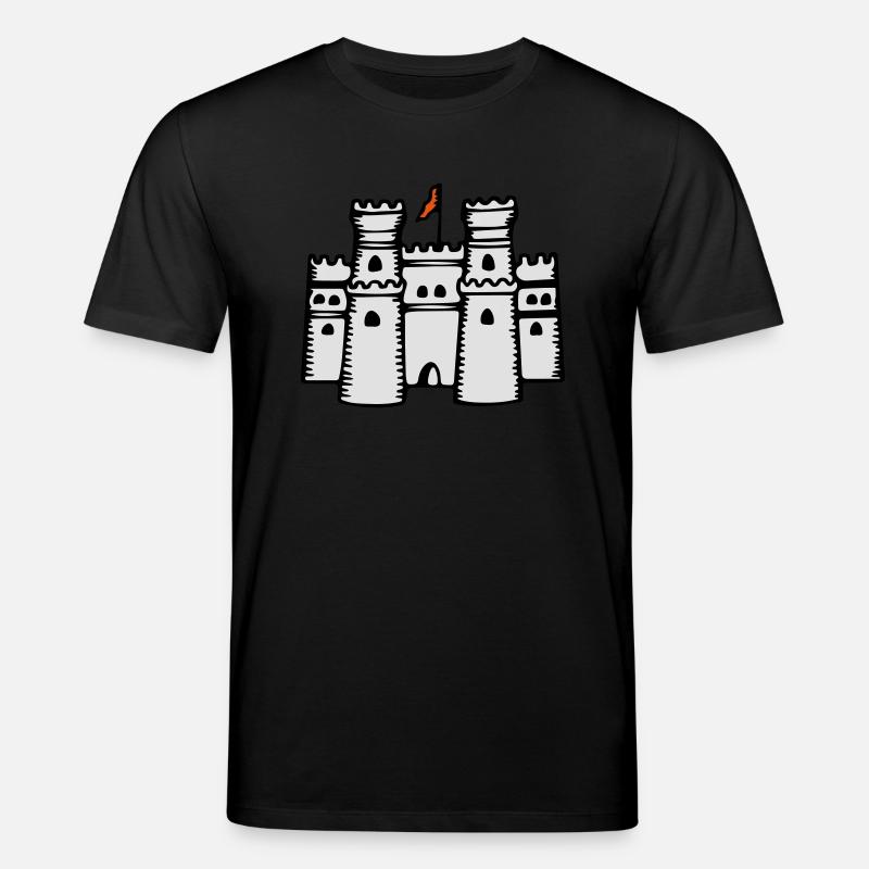 castle_ - Stanley/Stella Unisex Bio-T-Shirt CREATOR  - Schwarz