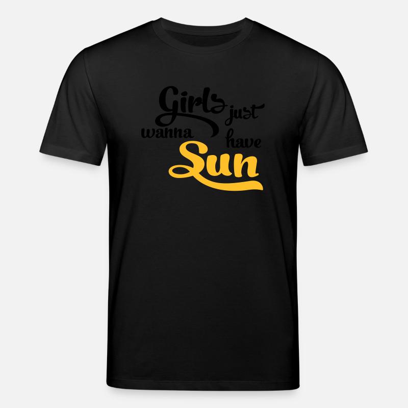 Sonne - Stanley/Stella Unisex Bio-T-Shirt CREATOR  - Schwarz
