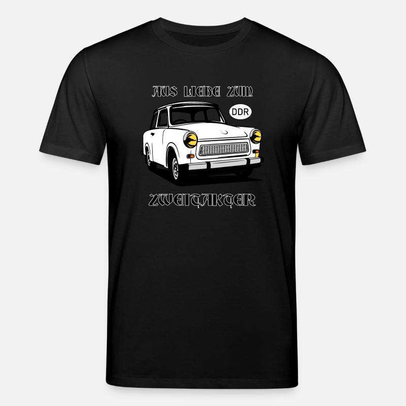  Trabi Auto - Stanley/Stella Unisex Bio-T-Shirt CREATOR  - Schwarz