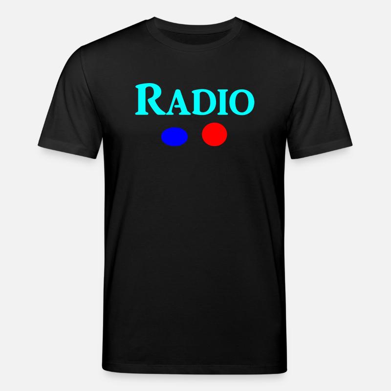 Radio - Stanley/Stella Unisex Bio-T-Shirt CREATOR  - Schwarz
