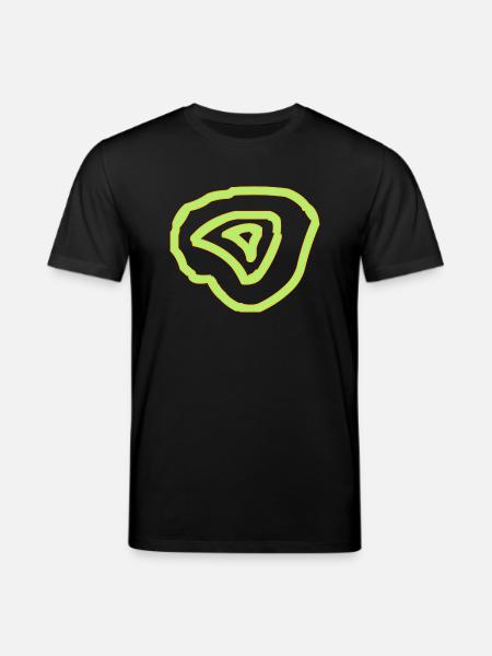 circles - Stanley/Stella CREATOR Unisex Organic T-Shirt - black