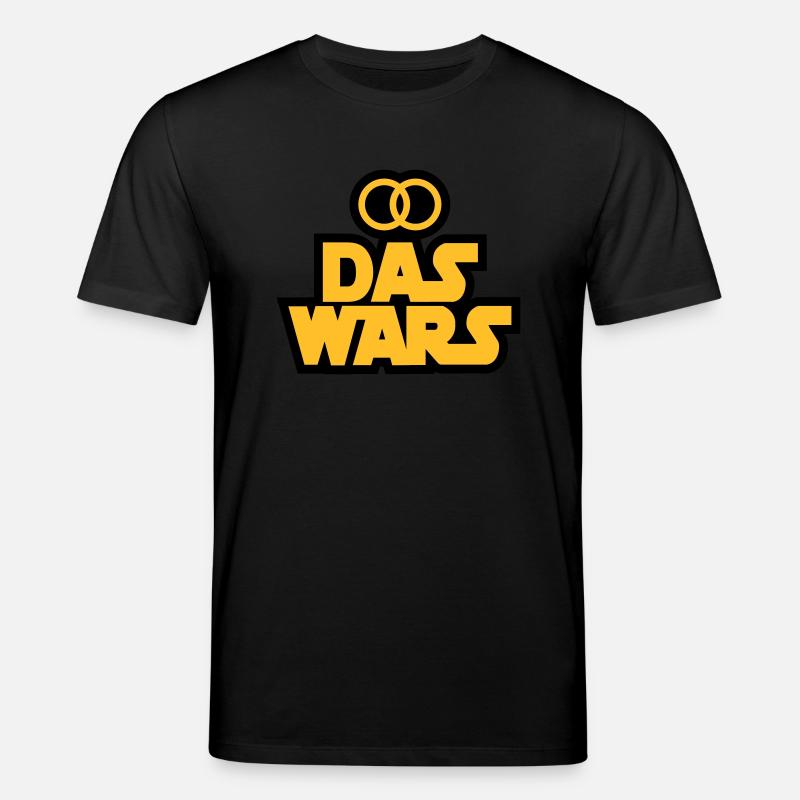 Das Wars - Stanley/Stella Unisex Bio-T-Shirt CREATOR  - Schwarz