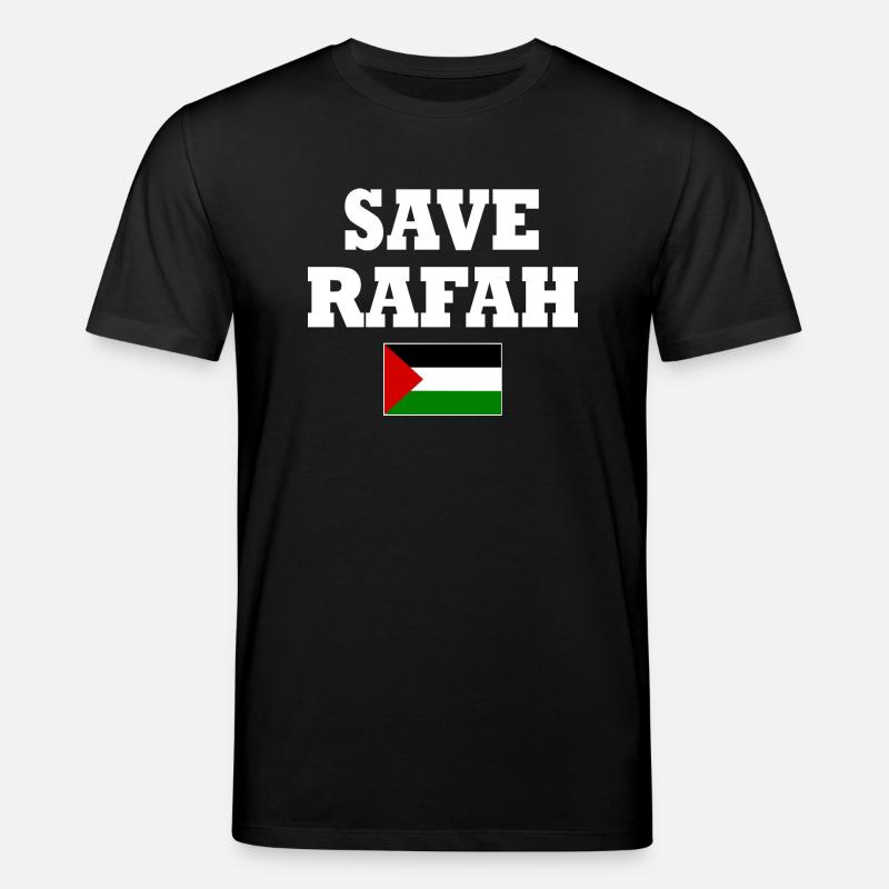 Save rafah - T-shirt bio CREATOR Stanley/Stella Unisexe - noir