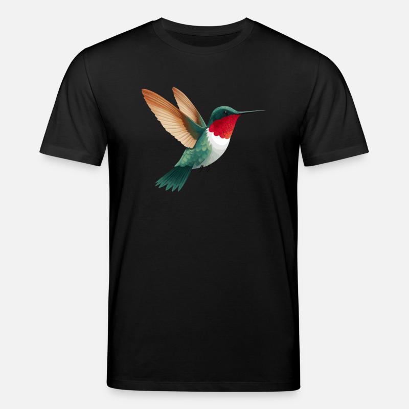 Kolibri - Stanley/Stella Unisex Bio-T-Shirt CREATOR  - Schwarz