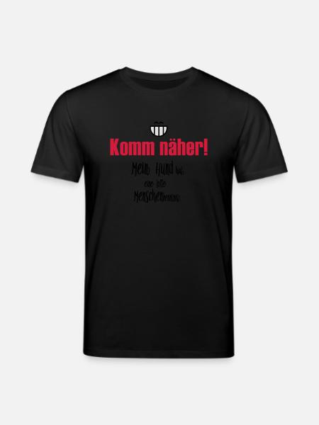 Komm näher! - Stanley/Stella Unisex Bio-T-Shirt CREATOR - Schwarz