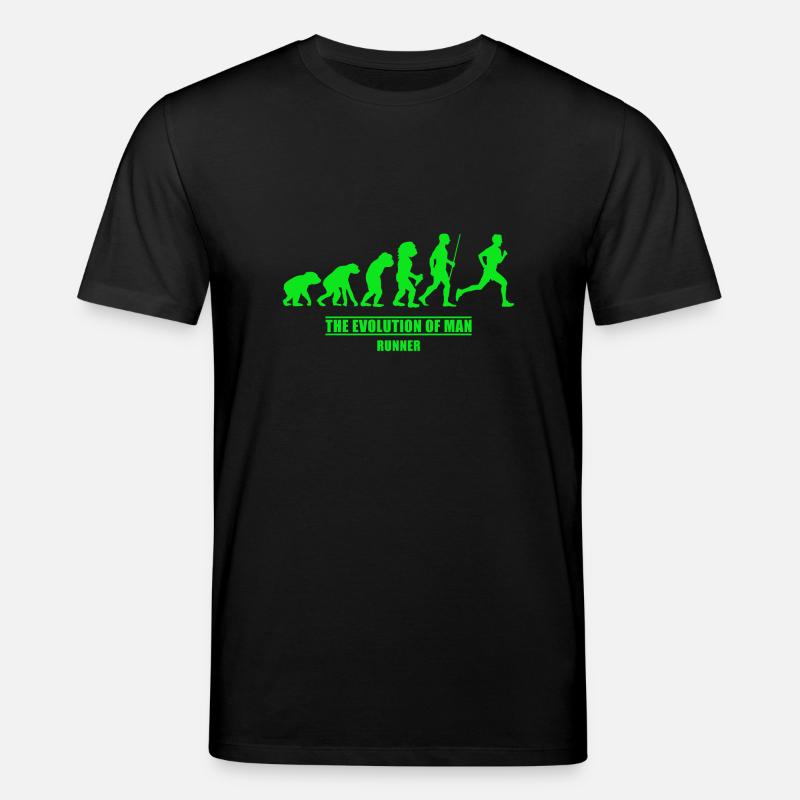 Runner Evolution Runner - T-shirt bio CREATOR Stanley/Stella Unisexe - noir
