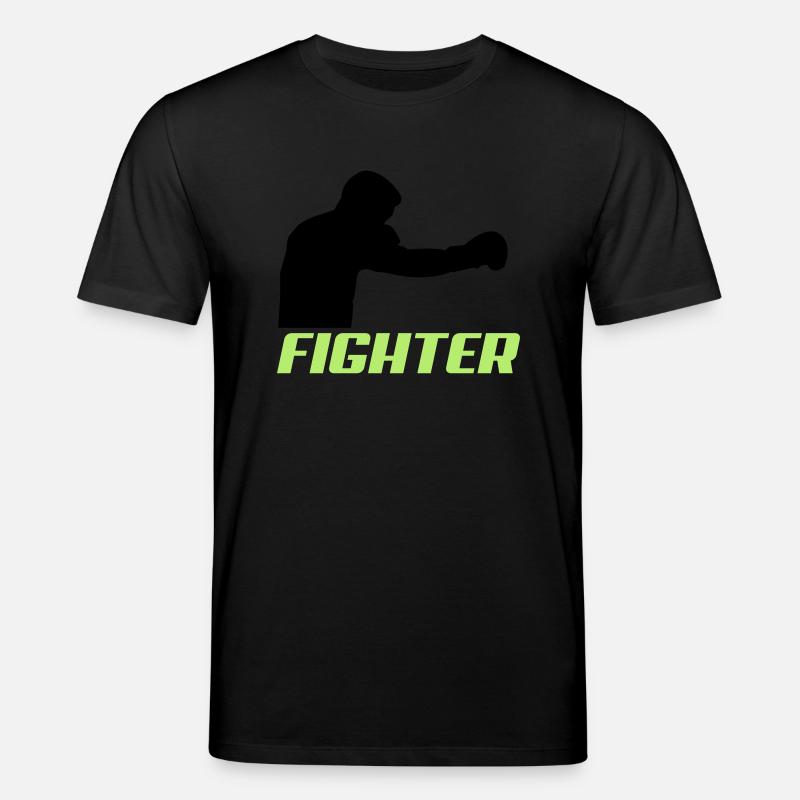 fighter2 - Stanley/Stella Unisex Bio-T-Shirt CREATOR  - Schwarz