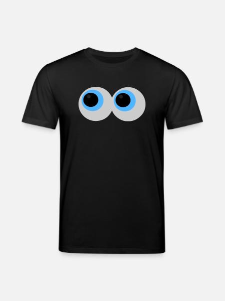 Yeux - T-shirt bio CREATOR Stanley/Stella Unisexe - noir