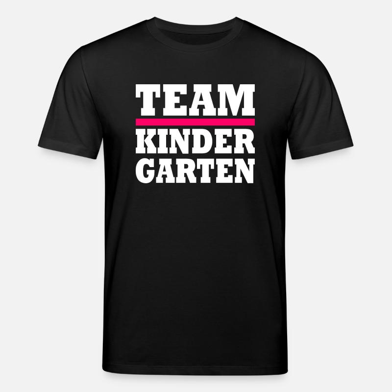 Team kindergarten - Stanley/Stella Unisex Bio-T-Shirt CREATOR  - Schwarz