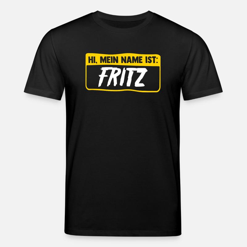 Fritz - Stanley/Stella Unisex Bio-T-Shirt CREATOR  - Schwarz