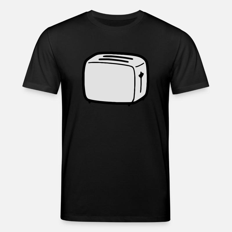 toaster - Stanley/Stella Unisex Bio-T-Shirt CREATOR  - Schwarz