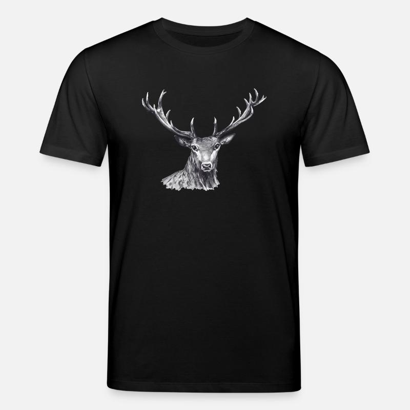 Hirsch - Stanley/Stella Unisex Bio-T-Shirt CREATOR  - Schwarz