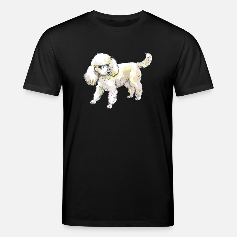 caniche - T-shirt bio CREATOR Stanley/Stella Unisexe - noir