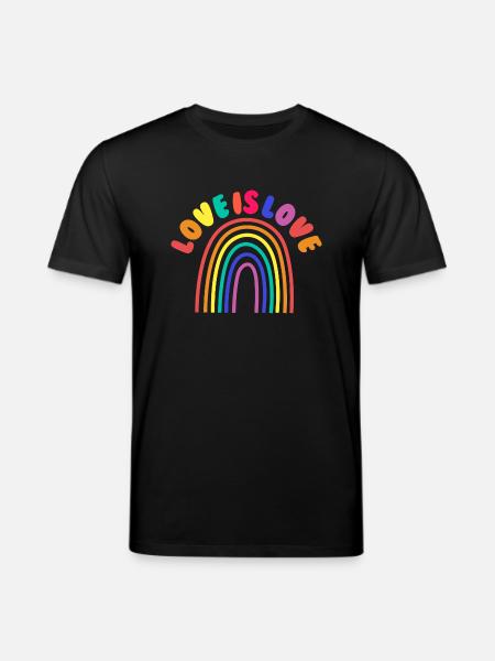 Love is all - Stanley/Stella CREATOR Unisex Organic T-Shirt - black