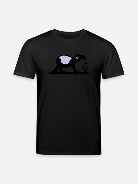 Tapir - Stanley/Stella CREATOR Unisex Organic T-Shirt - black