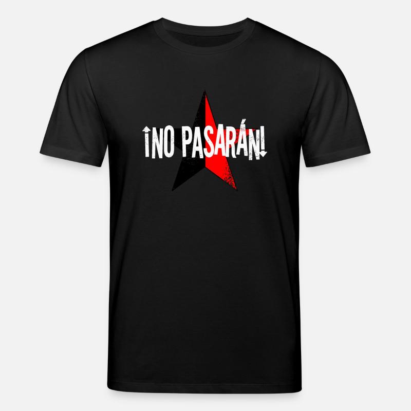 ¡No pasarán! - Stanley/Stella Unisex Bio-T-Shirt CREATOR  - Schwarz