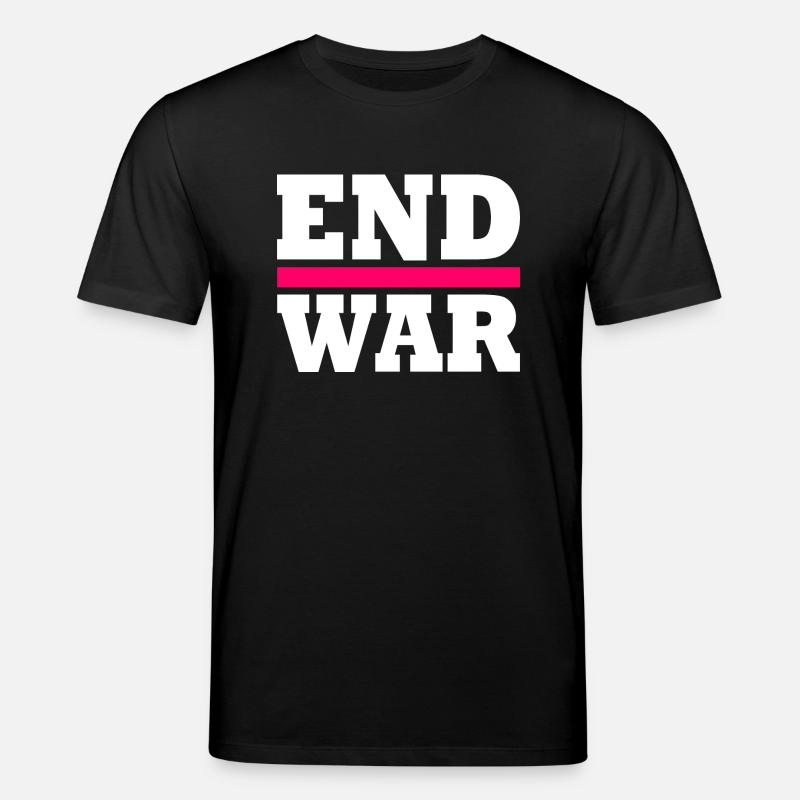 End war - Stanley/Stella Unisex Bio-T-Shirt CREATOR  - Schwarz