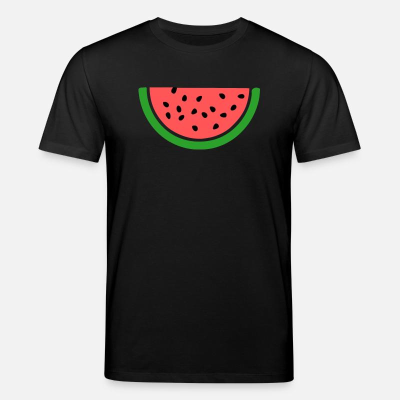 Melon pastèque - T-shirt bio CREATOR Stanley/Stella Unisexe - noir
