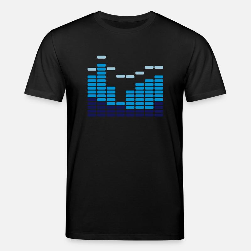 Equalizer blue - Stanley/Stella Unisex Bio-T-Shirt CREATOR  - Schwarz