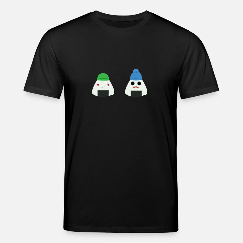 Onigiri Gespann - Stanley/Stella Unisex Bio-T-Shirt CREATOR  - Schwarz