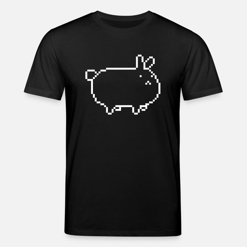 rabbit_pixel - Stanley/Stella Unisex Bio-T-Shirt CREATOR  - Schwarz