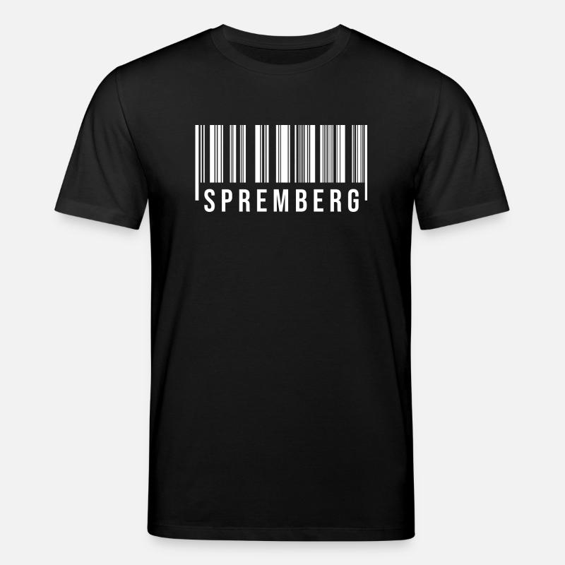 Spremberg Strichcode1 - Stanley/Stella Unisex Bio-T-Shirt CREATOR  - Schwarz