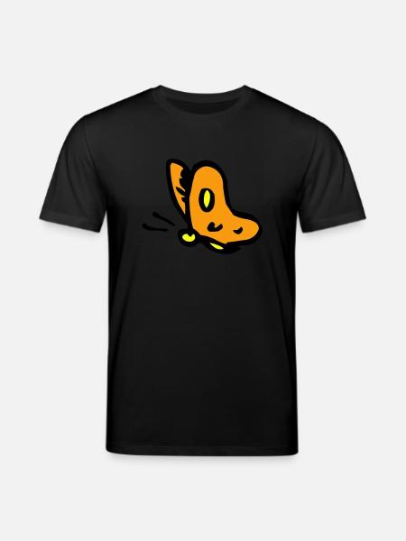 Schmetterling - Stanley/Stella CREATOR Unisex Organic T-Shirt - black