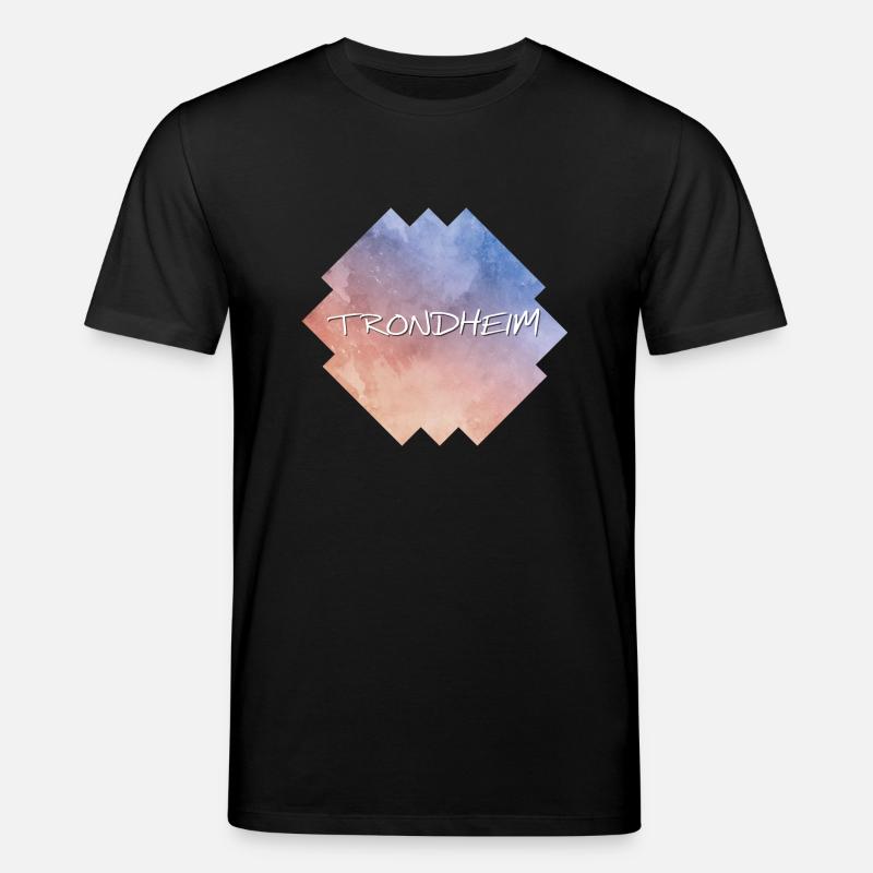 Trondheim - Stanley/Stella Unisex Bio-T-Shirt CREATOR  - Schwarz