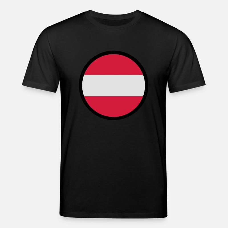 Marqué par l'Autriche - T-shirt bio CREATOR Stanley/Stella Unisexe - noir