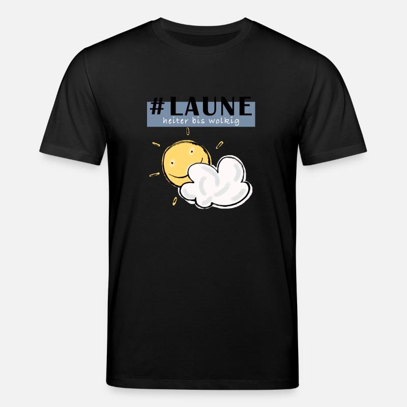 Gute Laune - Stanley/Stella Unisex Bio-T-Shirt CREATOR  - Schwarz