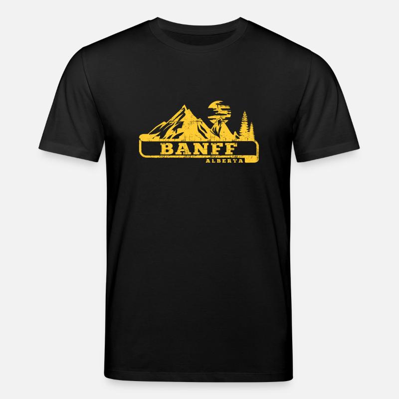 banff alberta - Stanley/Stella Unisex Bio-T-Shirt CREATOR  - Schwarz