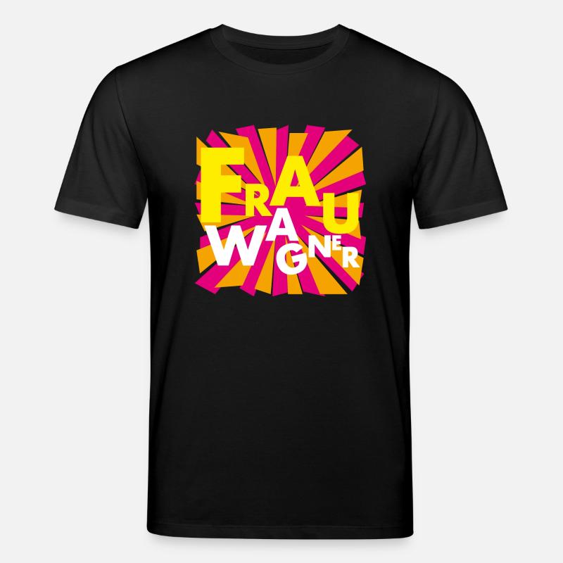 Frau Wagner - Stanley/Stella Unisex Bio-T-Shirt CREATOR  - Schwarz