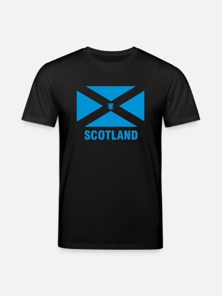 Scotland_logo1 - Stanley/Stella CREATOR Unisex Organic T-Shirt - black