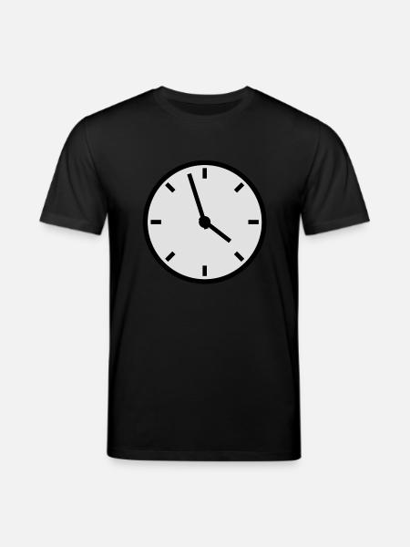 uhr_f2 - Stanley/Stella Unisex Bio-T-Shirt CREATOR - Schwarz