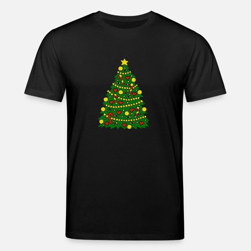 christmas_tree - Stanley/Stella Unisex Bio-T-Shirt CREATOR  - Schwarz