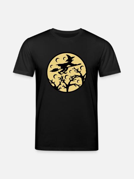 Witch Moon - T-shirt bio CREATOR Stanley/Stella Unisexe - noir