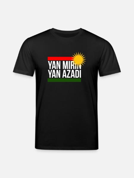 yan mirin yan azadi - Stanley/Stella Unisex Bio-T-Shirt CREATOR - Schwarz