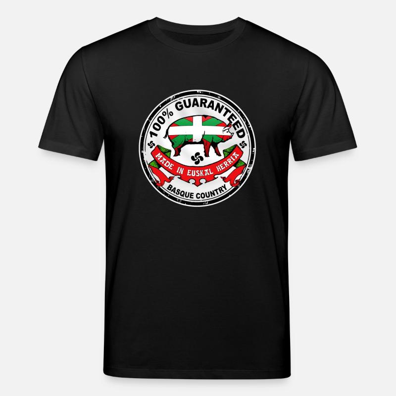 cochon du pays basque - Stanley/Stella CREATOR Unisex Organic T-Shirt - black