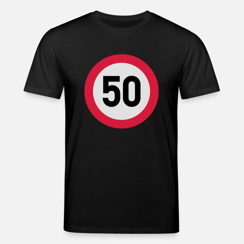50_schild_f3 - Stanley/Stella Unisex Bio-T-Shirt CREATOR - Schwarz