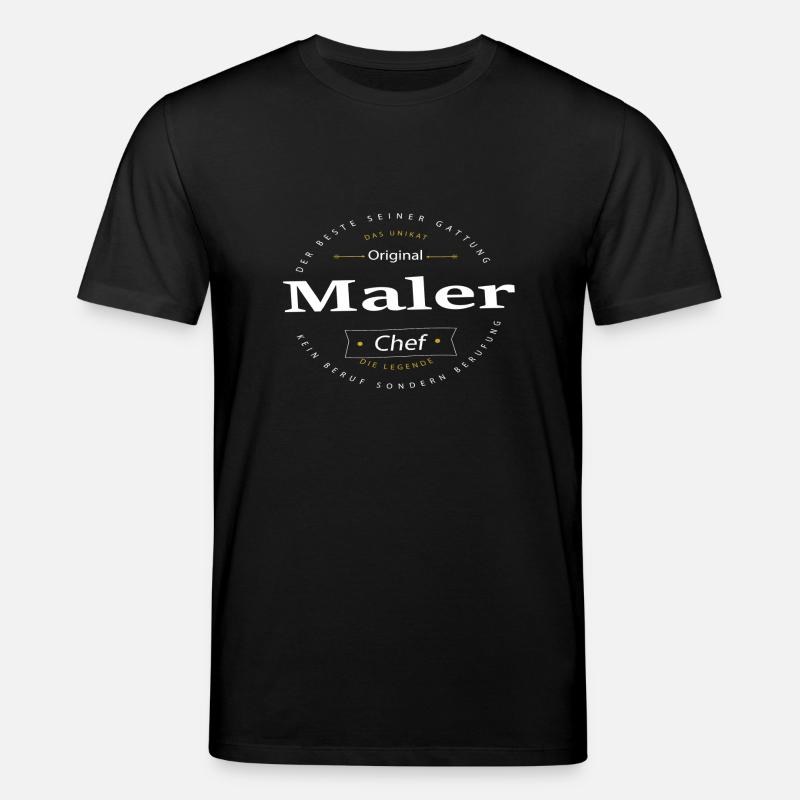 Beruf Maler - Stanley/Stella Unisex Bio-T-Shirt CREATOR  - Schwarz