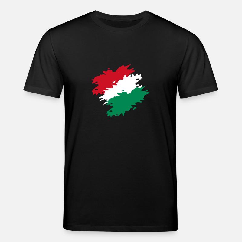 Ungarn - Stanley/Stella Unisex Bio-T-Shirt CREATOR  - Schwarz