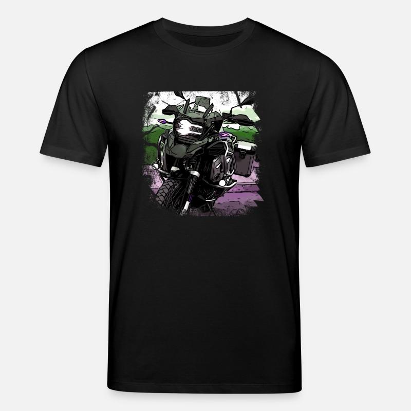 Motorrad GS black - Stanley/Stella Unisex Bio-T-Shirt CREATOR  - Schwarz