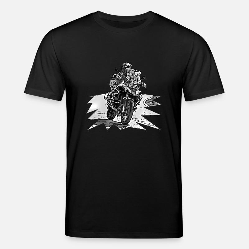 Vélo d’aventure Curve noir - T-shirt bio CREATOR Stanley/Stella Unisexe - noir