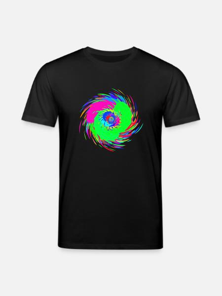 Color Splash 2 - Stanley/Stella CREATOR Unisex Organic T-Shirt - black