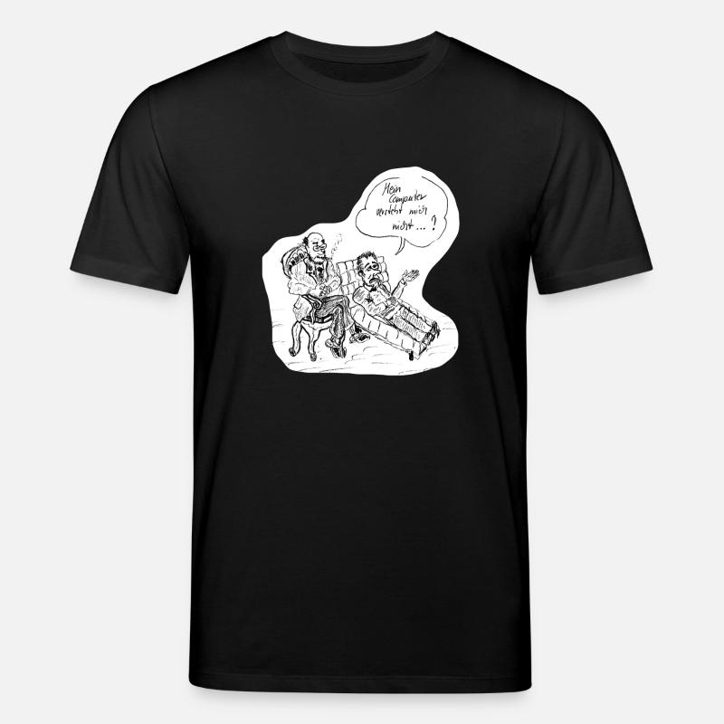 Therapeut Poster - Stanley/Stella Unisex Bio-T-Shirt CREATOR  - Schwarz