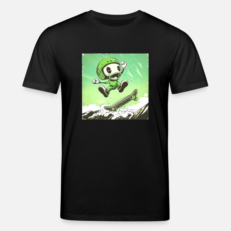 Skully Pete - Stanley/Stella Unisex Bio-T-Shirt CREATOR  - Schwarz