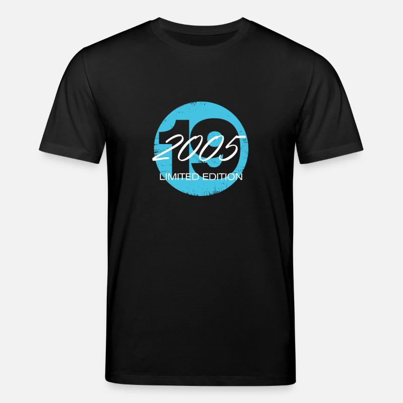Edition limitée 19 ans - T-shirt bio CREATOR Stanley/Stella Unisexe - noir
