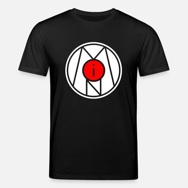 Moin symbole signe timbre - T-shirt bio CREATOR Stanley/Stella Unisexe - noir